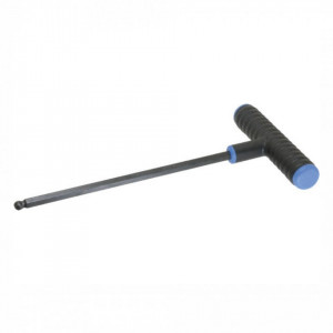 Cheie cu maner in T si profil hexagonal cu cap sferic, varianta lunga - Ball-Hex 9"