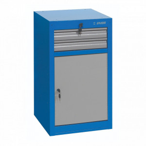 Dulap ingust pentru scule - 2 sertare si usa - 990NDD2
