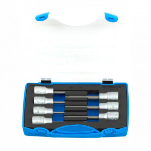 Set de capete chei tubulare cu profil TX 1/2" - 192/17