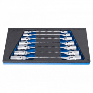 Set de chei tubulare dublu articulate in modul SOS - 964/17SOS