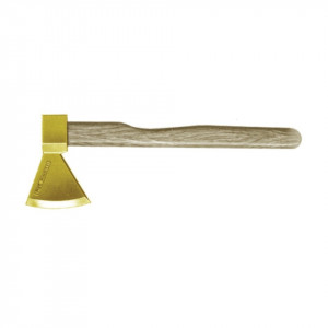 Topor cu maner scurt din lemn antiex - 033