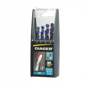 Trusa burghie cu coada cilindrica pentru materiale ceramice 239B