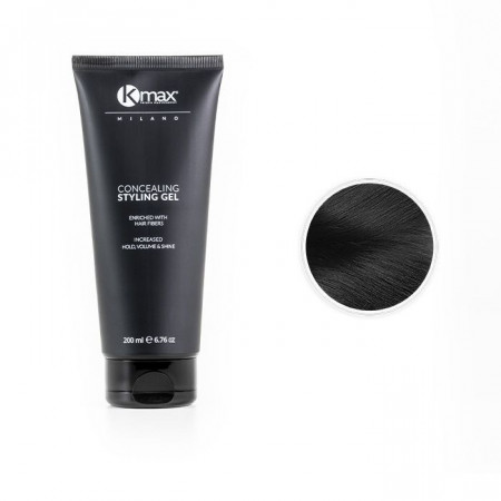 Gel de păr pentru fixare Kmax - Negru