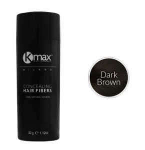 Fibre din cheratină pentru păr rar Kmax - Șaten închis