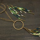 Комплект - дамско колие и обеци