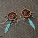 Earrings "Dreamcatcher"