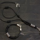 Men's Bracelet & Necklace Set