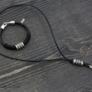 Unisex Bracelet & Necklace Set