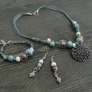 Women's Bracelet, Necklace & Earrings Set