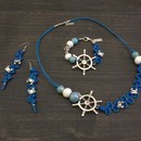 Women's Necklace, Bracelet & Earrings Set