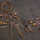 Комплект - дамско колие, гривна и обеци