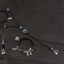 Horses Necklace, Bracelet & Earrings Set