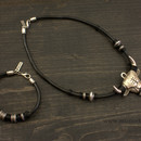 Men's Bracelet & Necklace Set