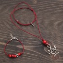 Women's Angel Bracelet & Necklace Set