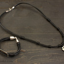 Men's Bracelet & Necklace Set