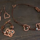 Women's Bracelet, Necklace & Earrings Set