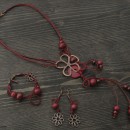 Women's Bracelet, Necklace & Earrings Set