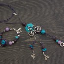Bicycle Necklace, Bracelet & Earrings Set