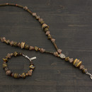 Men's Bracelet & Necklace Set