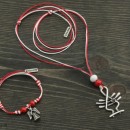 Martenica necklace and bracelet set