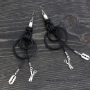 Women's Earrings Scissors