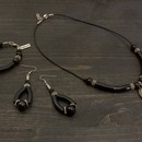 Комплект - дамско колие, гривна и обеци