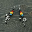 Women's Earrings Roosters