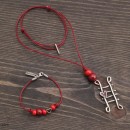Women's Ladder Bracelet & Necklace Set