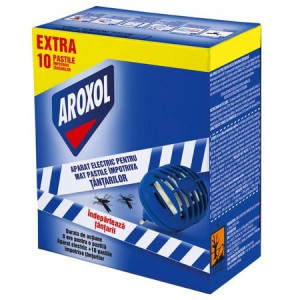 Aparat electric Aroxol pentru pastile impotriva tantarilor