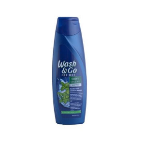 Sampon Wash&Go for men,Menthol fresh, 400 ml