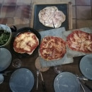 Four à bois Pizza MAXIMUS ARENA Rouge