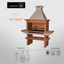 Kit Barbecue fixe en brique AV1900F