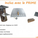 MAXIMUS PRIME Noir avec Charriot Noir