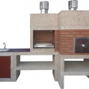 Barbecue Moderne avec Four et Evier AV910F