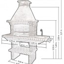 Barbecue en pierre Reconstituée PR4030F