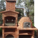 Barbecue Rustique avec four en Brique rouge FR0027F