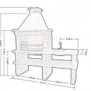 Barbecue fixe en pierre PR4220F