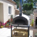 Four á bois et pizza Portugais BRAZZA 120cm