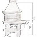 Barbecue en Pierre PR4010F