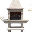 Barbecue Granit du Portugal GR52F