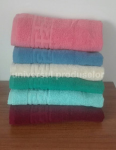 Set 6 Prosoape groase, 500g/mp 100% bumbac Pakistanez, de fata 48x85 cm, cod P12 - Prosoape din bumbac