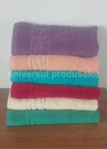 Set 6 Prosoape groase, 500g/mp 100% bumbac Pakistanez, de fata 48x85 cm, cod P12 - Prosoape din bumbac