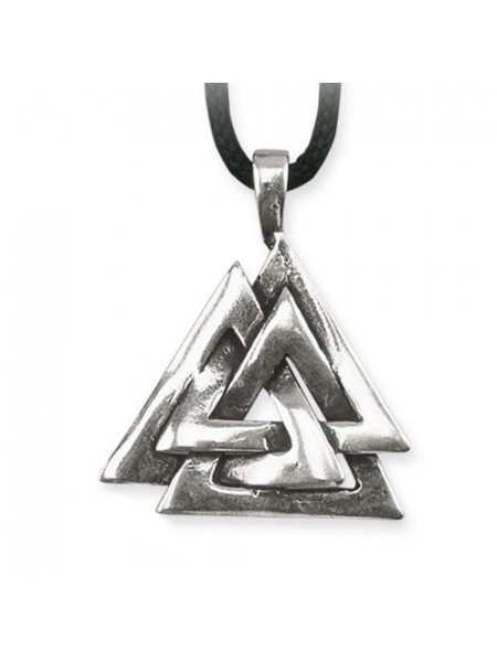 Pandantiv argint simbol viking Nodul Wotan
