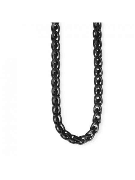 Lantisor fier negru Rock Chain 50 cm