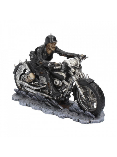 Statueta motocicleta Iad pe sosea 20.5 cm James Ryman