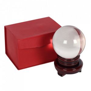 Glob de cristal cu suport 10 cm
