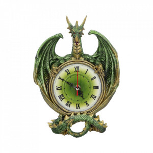 Ceas de birou cu dragon Emerald Chronology