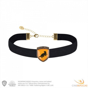 Choker licenta Harry Potter - Casa Hufflepuff