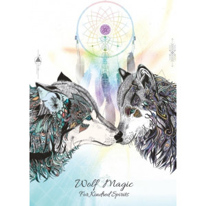 Felicitare Wolf Magic - pentru suflete pereche
