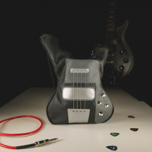 Gentuta in forma de chitara Black Bass